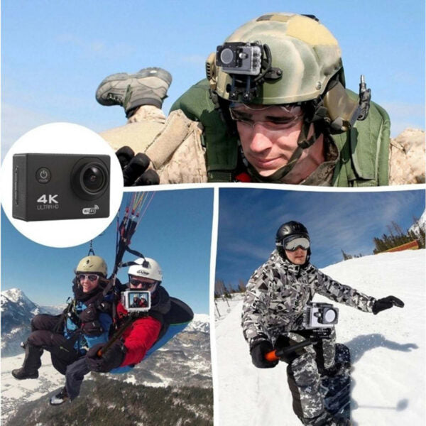 Aerbes AB-F001 Waterproof Sports Full HD 4K Wifi Camera With Remote Control