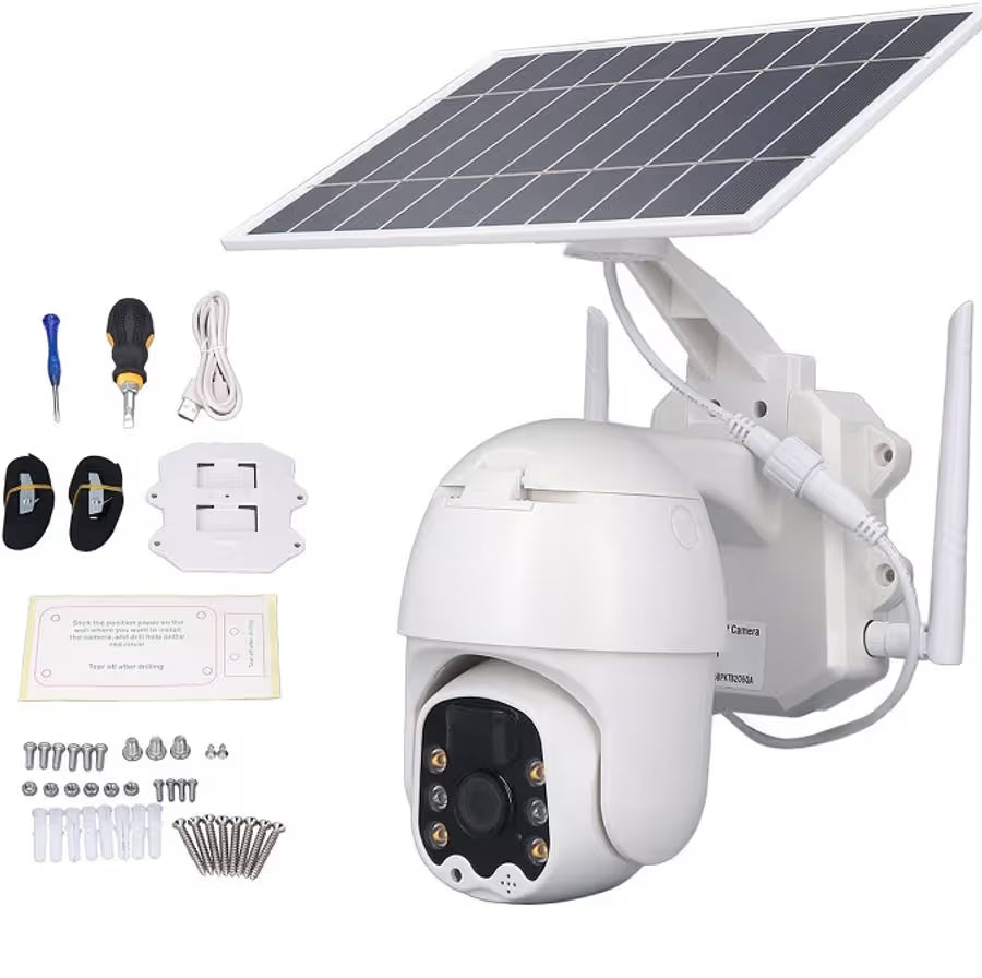 JG20375103 Solar Powered 4G Surveillance Camera i-Cam App