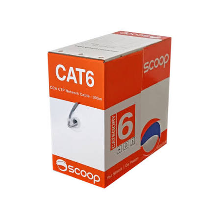 305m Box Cat6 CCA Network Cable.