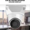 XF00114 Security Camera Junction Box Waterproof CCTV Mounting Bracket Base