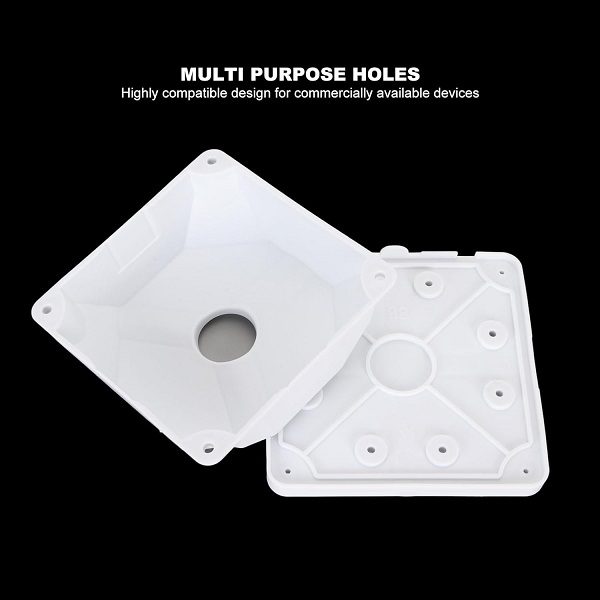XF00114 Security Camera Junction Box Waterproof CCTV Mounting Bracket Base