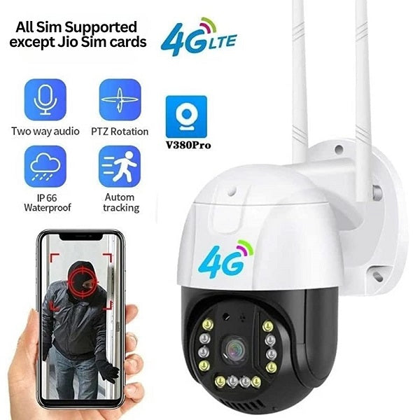 C15X-4G Camera With V380 Pro App 4G .
