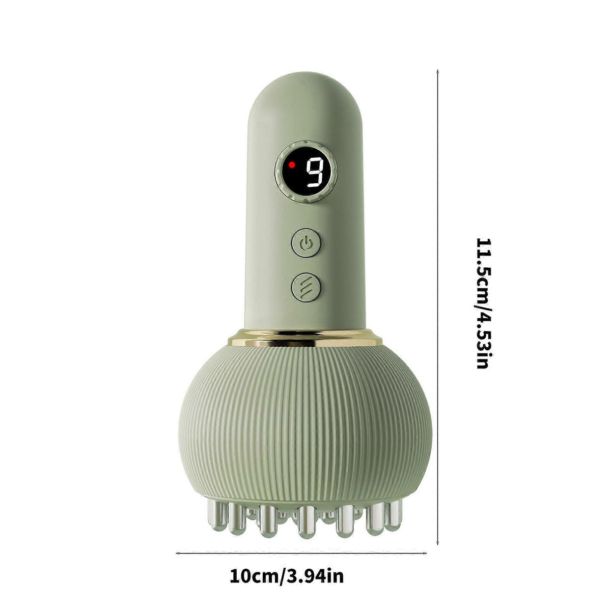 Cordless Cupping Scrapings Machine 9Level Intensity ABS Massage Tool For Muscle Recovery Circulations Improvement.
