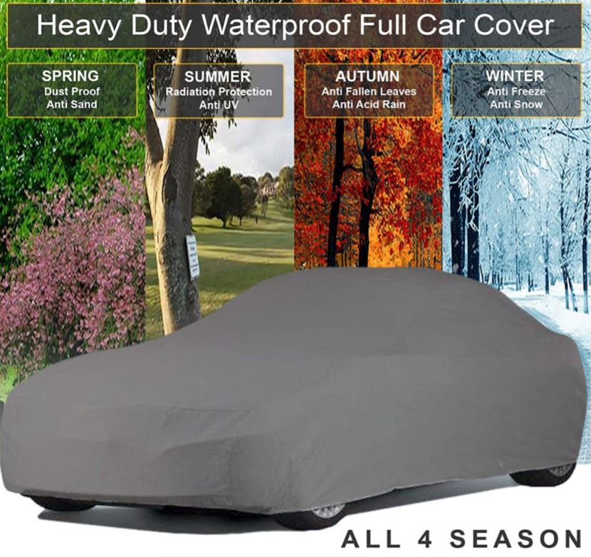 XF00221 Car Cover Small Ultra-lite PEVA Material 400x 160 x 120cm .