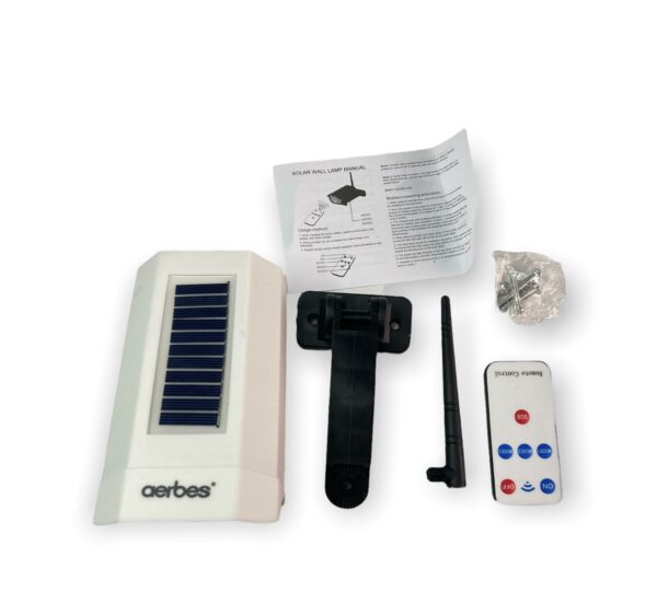 AB-TA110 30W Solar Powered Dummy Camera Induction Lamp.