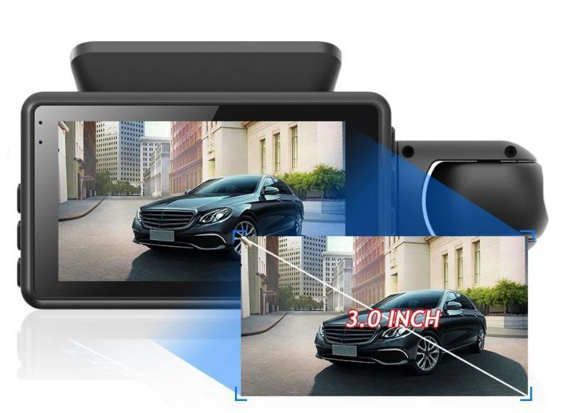 Aerbes AB-Q614 HD 1080P HDR In Vehicle Dual Dashboard Camera