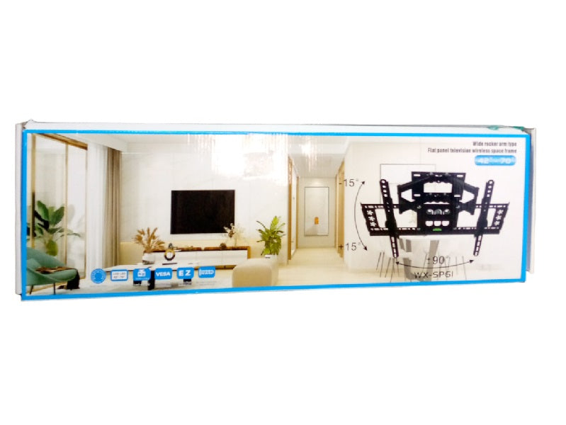 FULL MOTION 6 ARM TV WALL MOUNT BRACKET