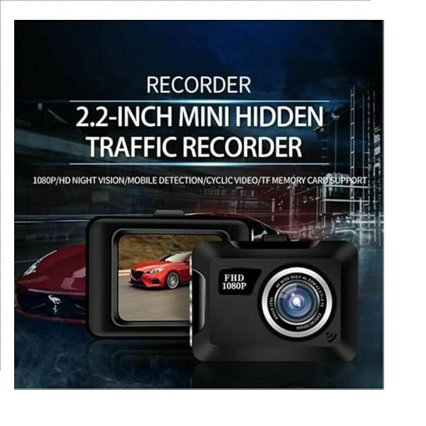 Aerbes AB-Q501 200Mah Full HD 1080P Car Dash Cam with Wide-Angle Lens.