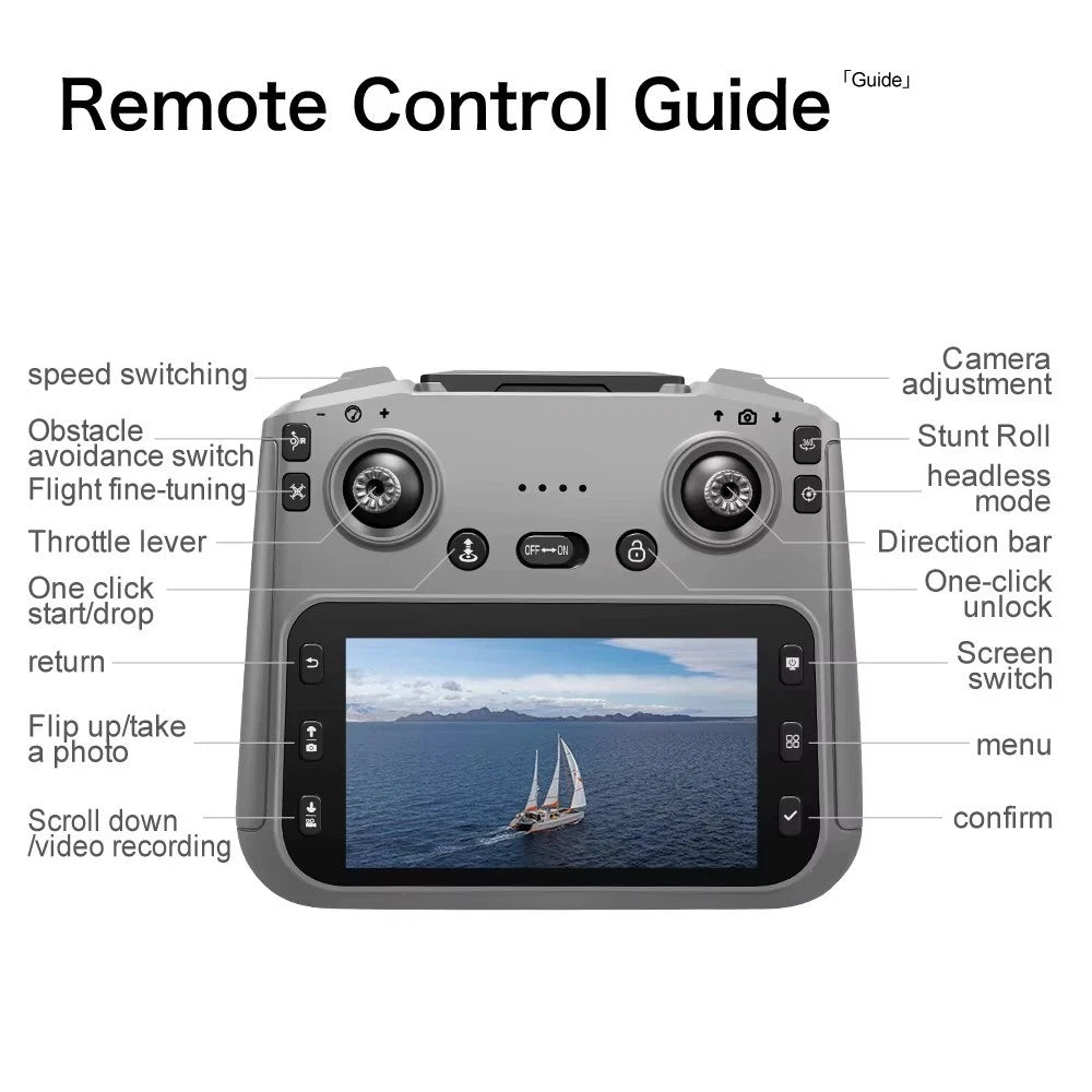 GT50 Pro Foldable RC Drone