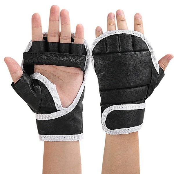 HALF FINGER TRAINING WORKOUT GLOVES