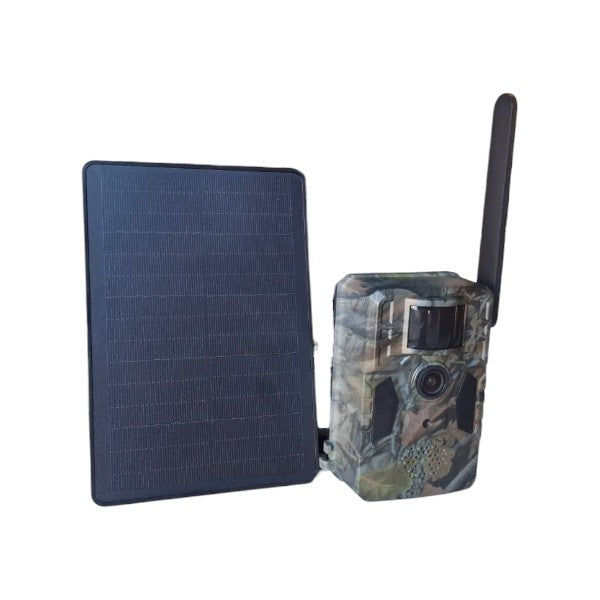 SE-H40 4G Solar-Powered Hunting Camera With Full-Color Night Vision And Two-Way Audio .