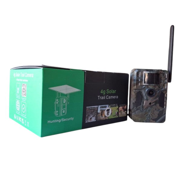 SE-H40 4G Solar-Powered Hunting Camera With Full-Color Night Vision And Two-Way Audio .