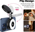 Magnetic Selfie Light, LED Fill Light Compatible with Magsafe, LED Selfie Ring Light Included Sticky Ring for Phones, for...