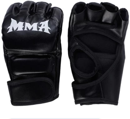 ART HALF-FINGER BOXING GLOVES
