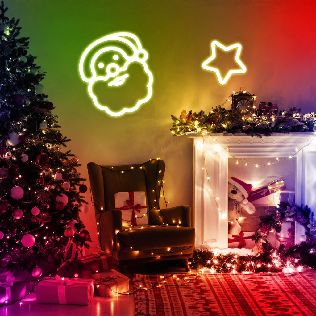 5M Neo5M Neon LED Rope Lights, Waterproof LED Lights for Bedroom, Flexible Light Strip with Remote and APP Control,n LED Rope Lights, Waterproof LED Lights for Bedroom, Flexible Light Strip with Remote and APP Control,
