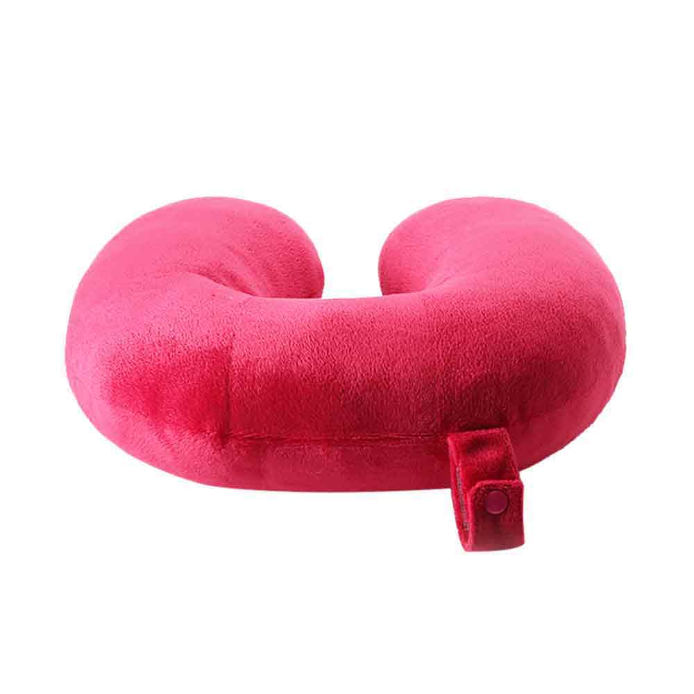 Soft Microfiber Travel Neck Pillow - Pink SKU TB-231R Travel Blue Softy Pillow