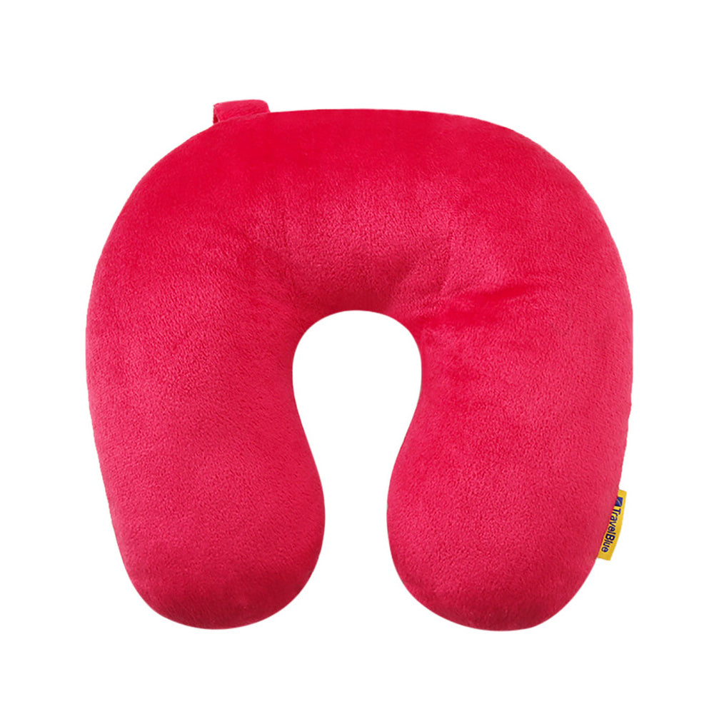 Soft Microfiber Travel Neck Pillow - Pink SKU TB-231R Travel Blue Softy Pillow