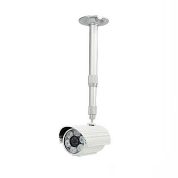 JG20375477 20-40cm Adjustable Metal CCTV Camera Ceiling Mount Bracket for Indoor & Outdoor Security Cameras .