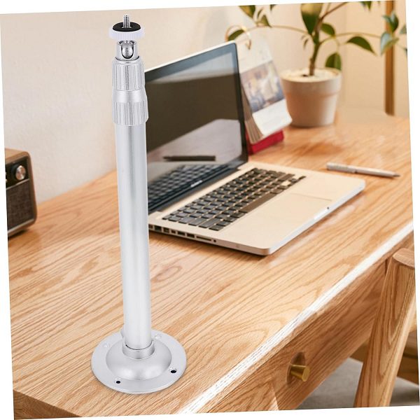 JG20375477 20-40cm Adjustable Metal CCTV Camera Ceiling Mount Bracket for Indoor & Outdoor Security Cameras .