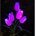 3 Heads Tulip Solar Powered Stake Light