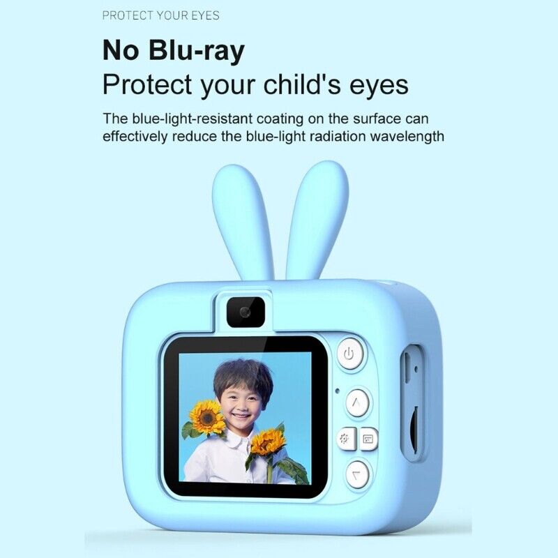Aerbes AB-SX01 Deer Kids Image And Video Camera With Lanyard, 5 Built In Games