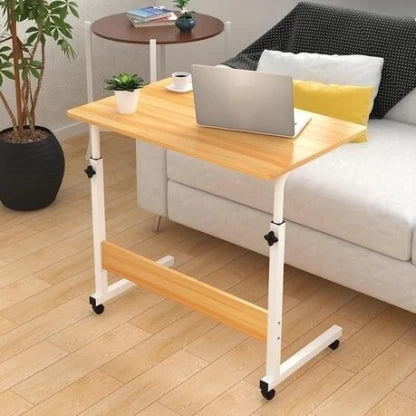 ADJUSTABLE HEIGHT MOBILE LAPTOP TABLE