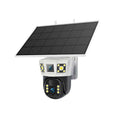 TW36Pro WIFI Solar Powered 5G 4 Camera Surveillance ESEECLOUD App .