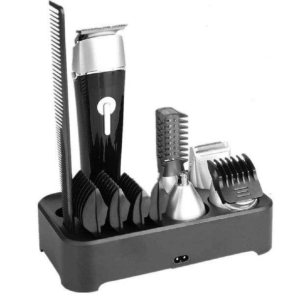 Aerbes AB-LF08 Rechargeable 5 in 1 Barber Clippers Grooming Set 5W.