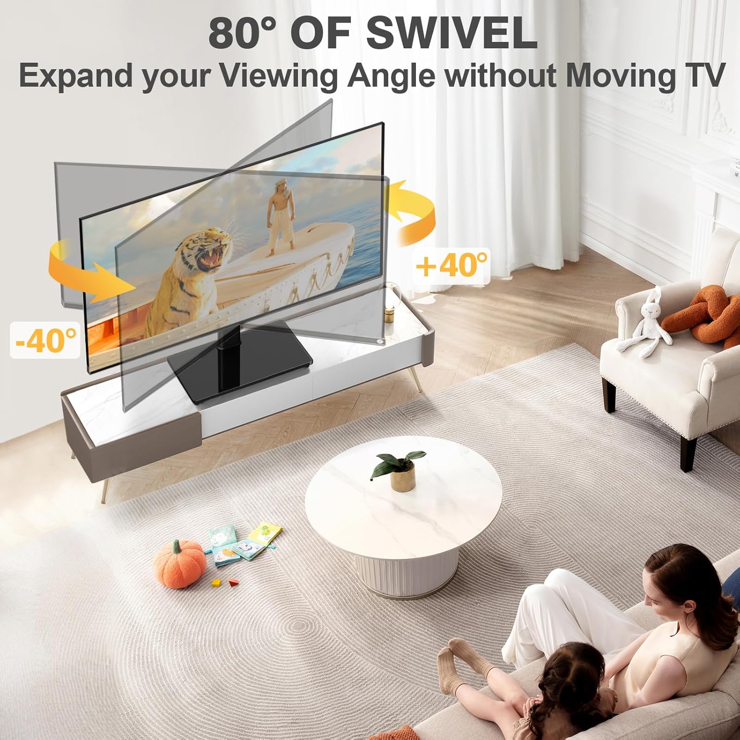 UNIVERSAL TV TABLE TOP STAND