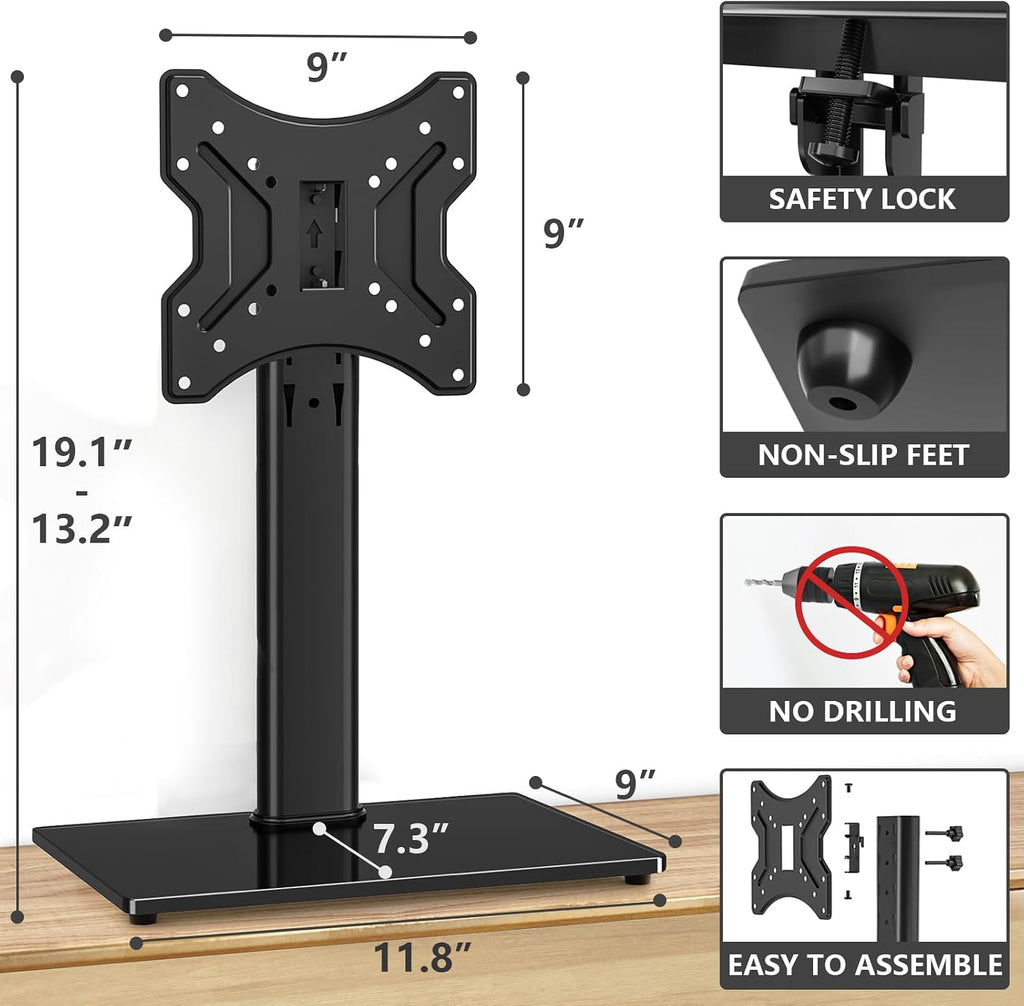 UNIVERSAL TV TABLE TOP STAND