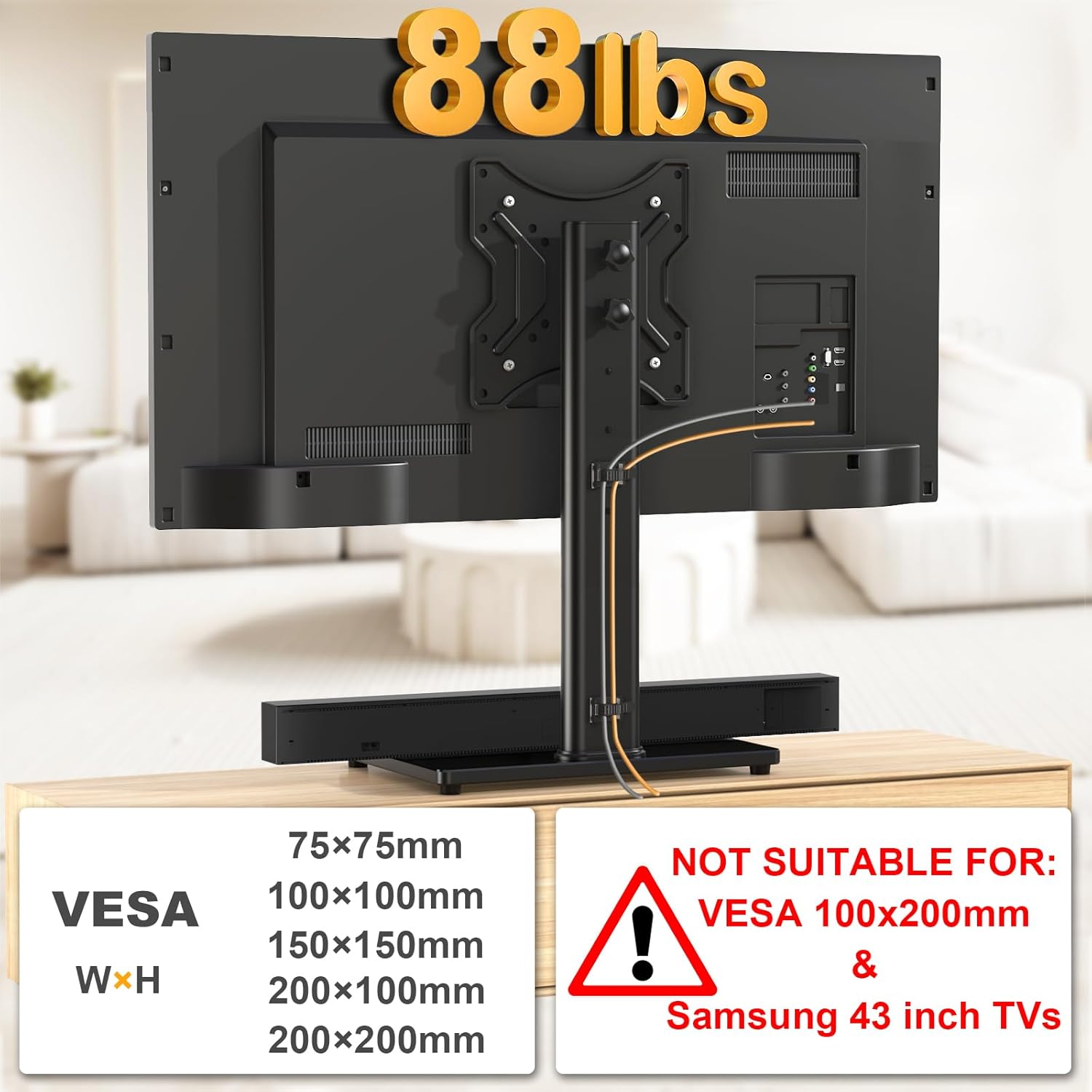 UNIVERSAL TV TABLE TOP STAND