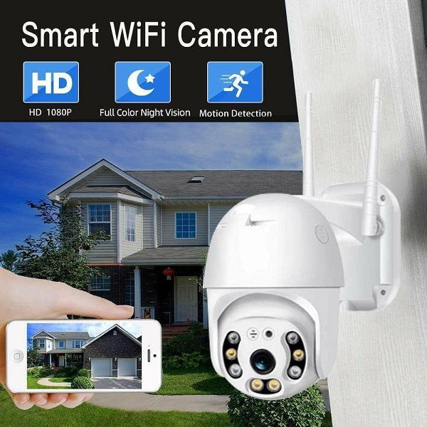 XF00020 V380 Pro App Wifi Smart Camera With IR Sensor And IP66 Protection Rating .