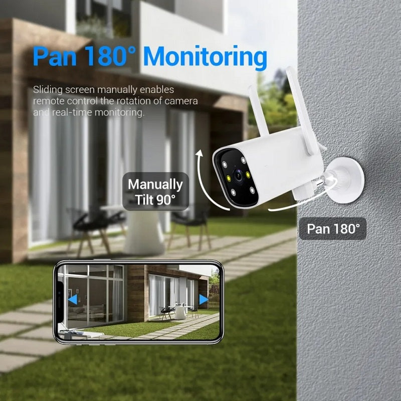 Wolulu AS-51224 Wifi Surveillance Camera iCam365 App .