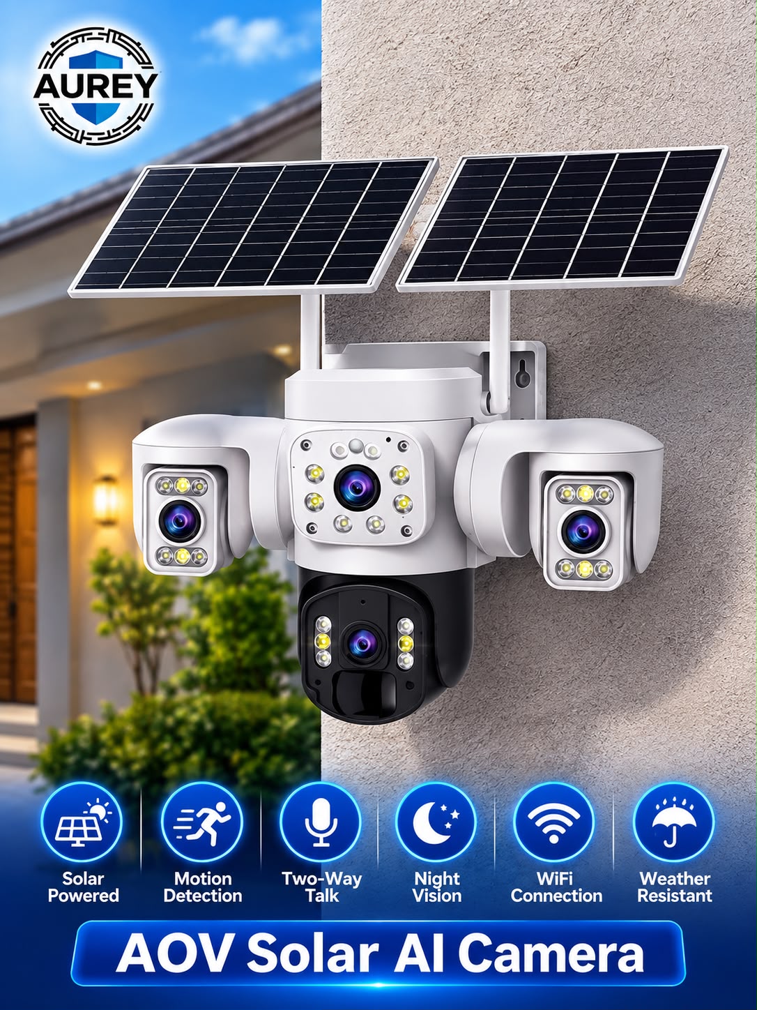 AOV Solar AI Camera.