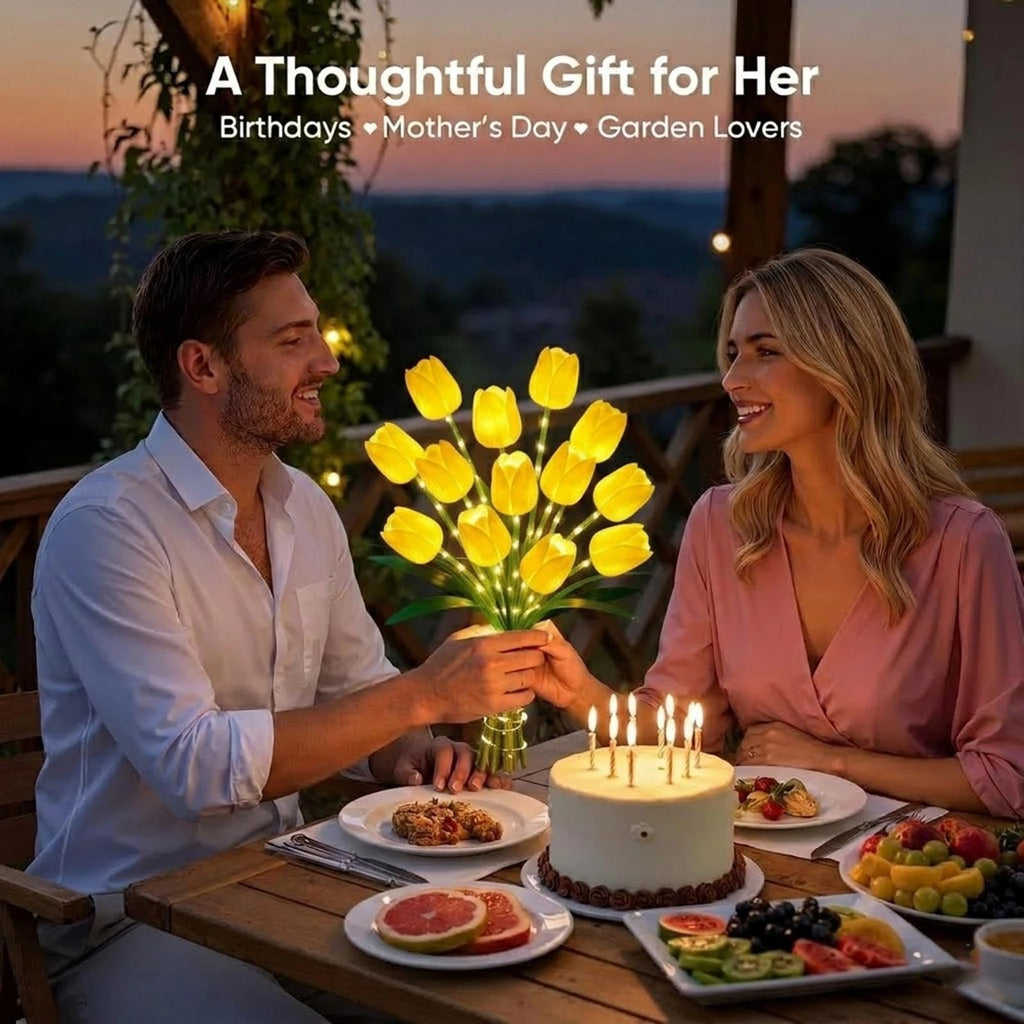 Solar Tulip Lights