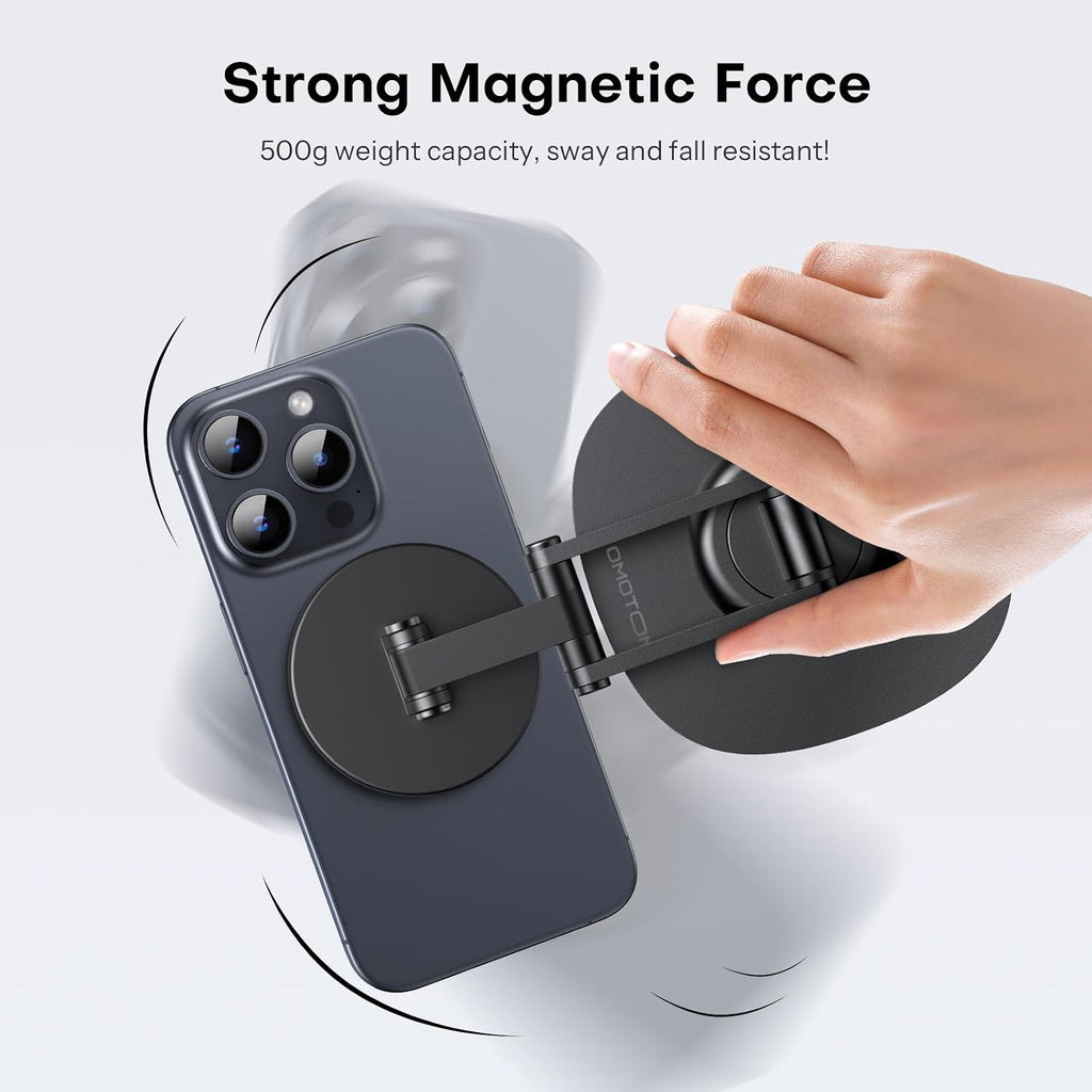 360° Rotating Adjustable Magnetic Phone Stand for Desk.