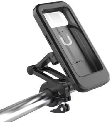 Rider” 360 Degree RotatingFully Enclosed Waterproof Mobile Phone Motorcycle & Bike Phone Mount Holder