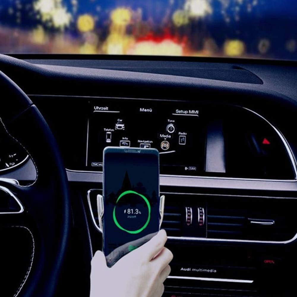 Magnetic Wireless Charging Mount for Car, 25W Air Outlet Phone Holder with Cooling Design for Commute Navigation