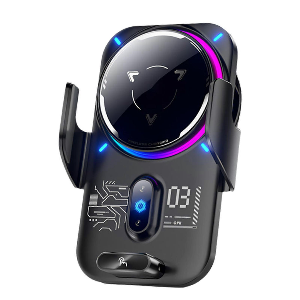 Magnetic Wireless Charging Mount for Car, 25W Air Outlet Phone Holder with Cooling Design for Commute Navigation