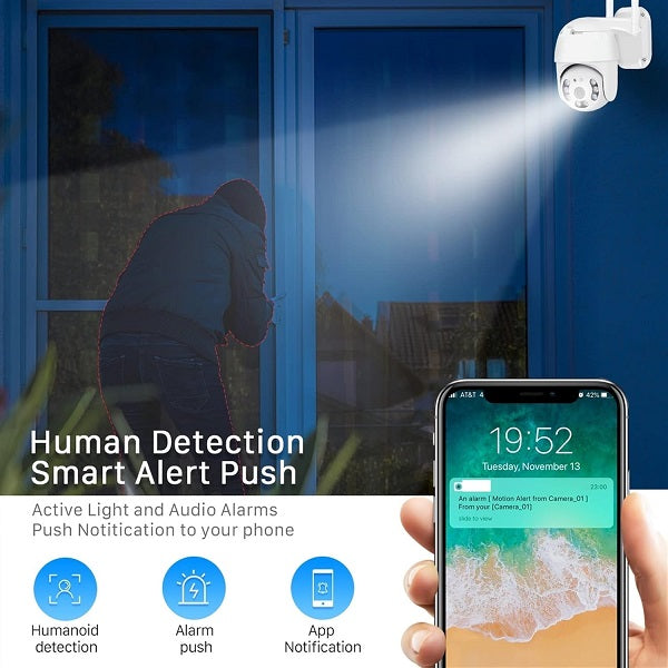 CW21060B-WIFI Outdoor Camera ESEECLOUD App .