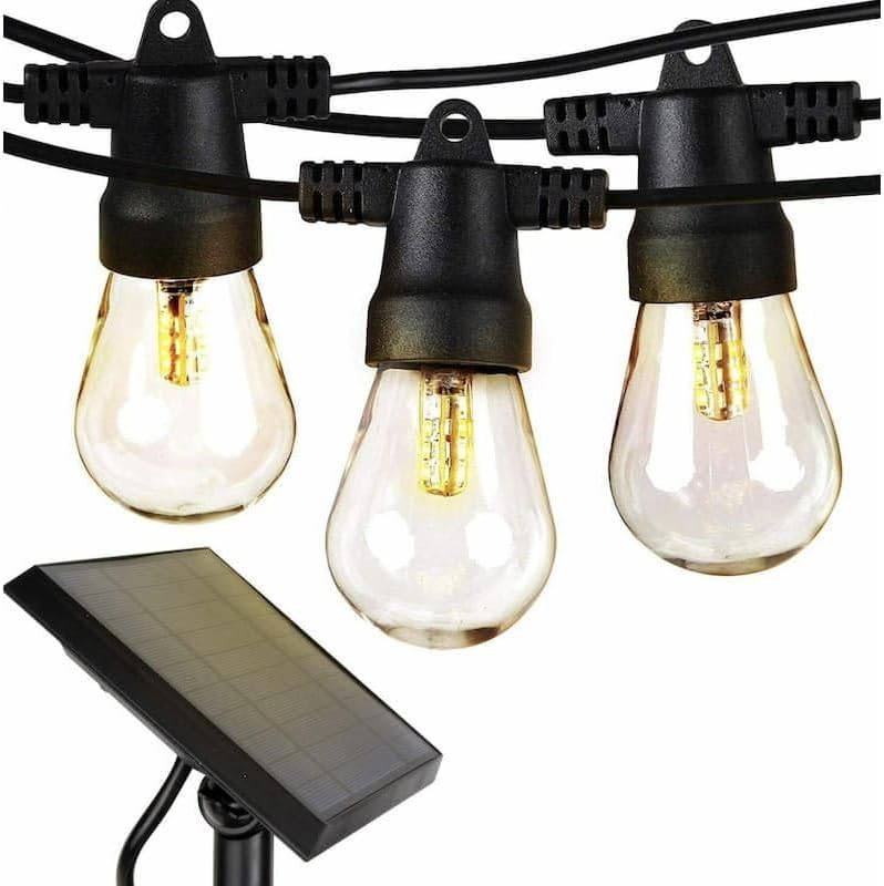Solar String Lights – Outdoor LED Fairy Lights, Solar Powered Decorative Lighting for Garden, Patio, Balcony, Pergola & Camping, Weather-Resistant, Automatic Dusk-to-Dawn
