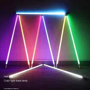 50 cm RGB milky white cylindrical ambient tube light