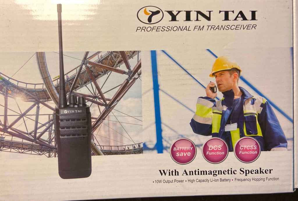 Yin Tai YT-168 8W Walkie Talkie Super Encryption
