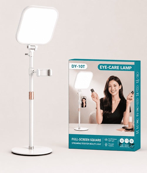 PM-400 DY-10T USB 15W Telescopic Eye Care Streaming Ring Light Lamp.