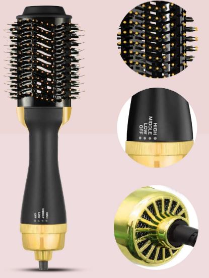 Aerbes AB-J382 Hot Hair Comb Ceramic Coating Protection 3 Modes 1200W