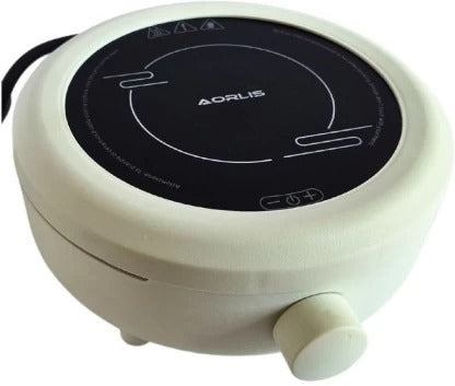 Aorlis Induction Cooktop  (White, Push Button)