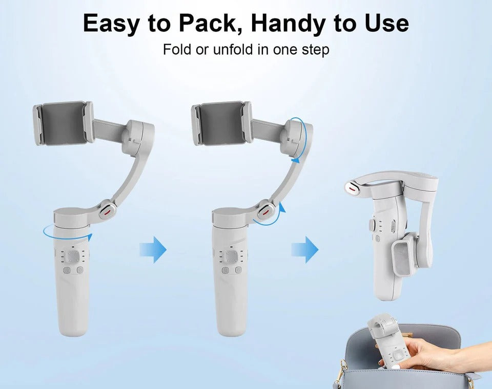 M1 Handheld Phone Stabiliser 3-Axis Gimbal M1