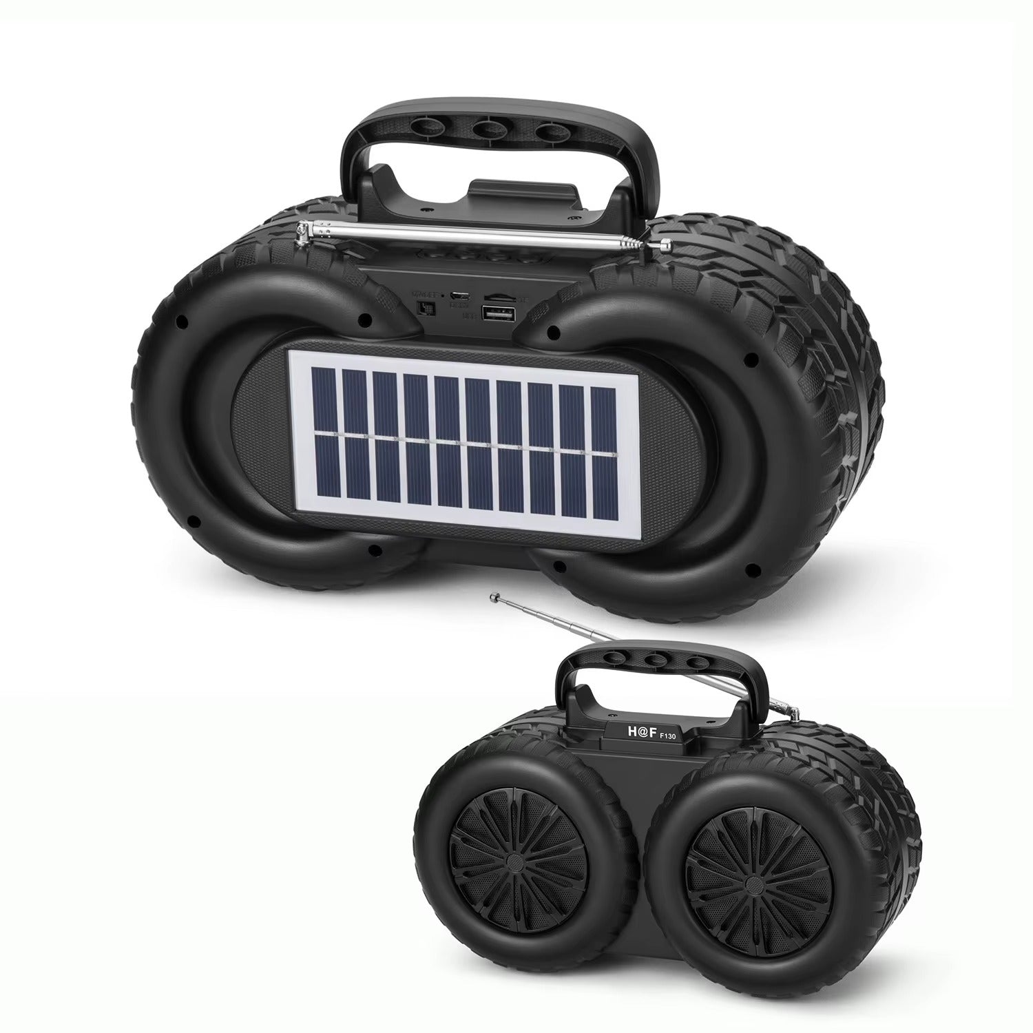 Portable H@F Solar Powered Bluetooth Speaker - HF-F130