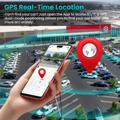 4G LTE Car Dash Cam – Full HD Smart Dash Camera - 0 cm HD Camcorder Camcorder