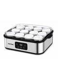 Akane Yogurt Maker 12 Jar 180ml Digital PTC Heating Stainless